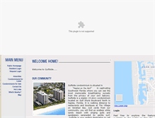Tablet Screenshot of gulfsidecondo.net
